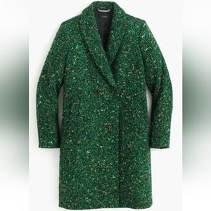 Green Tweed Daphne Topcoat